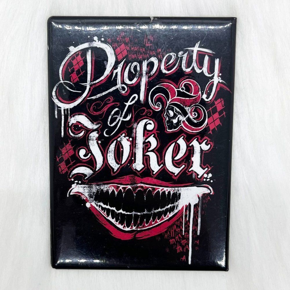 🔮 5/$25‎ Harley Quinn Property of Joker Magnet